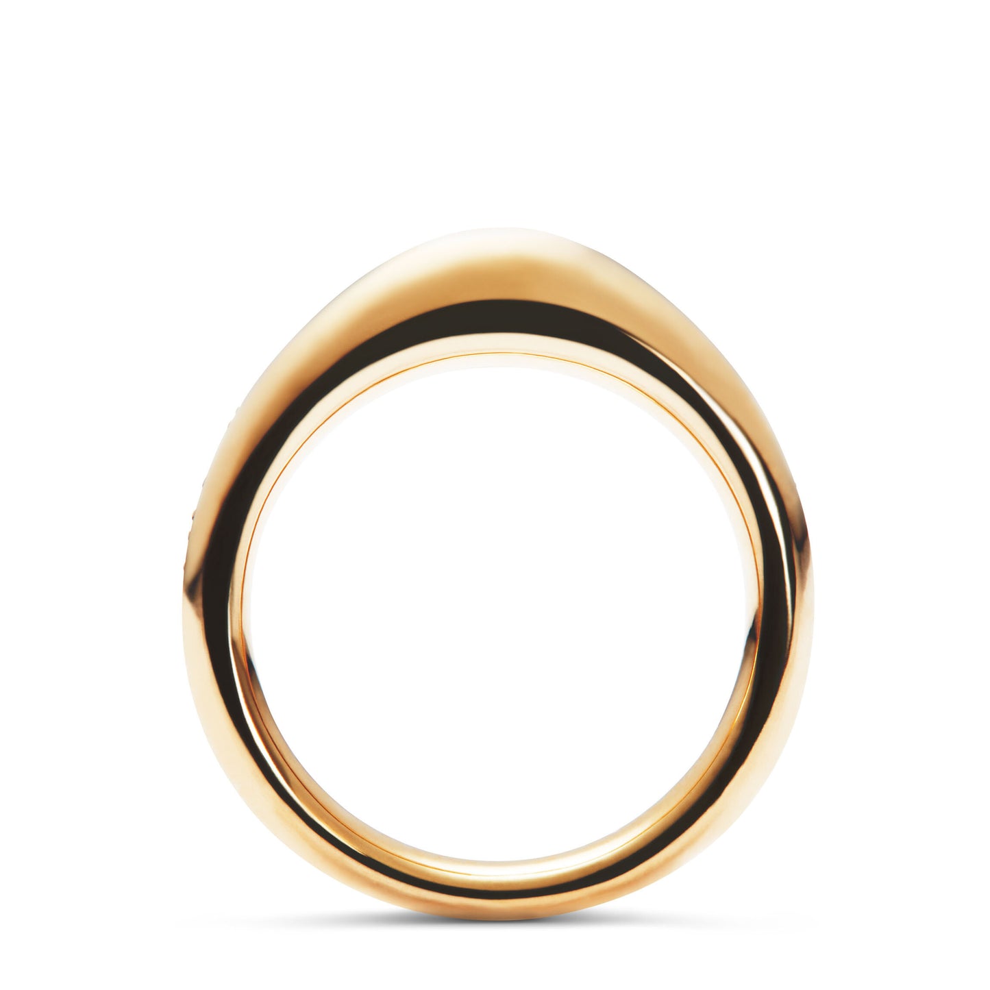 Lunar - Single Pavé Ring